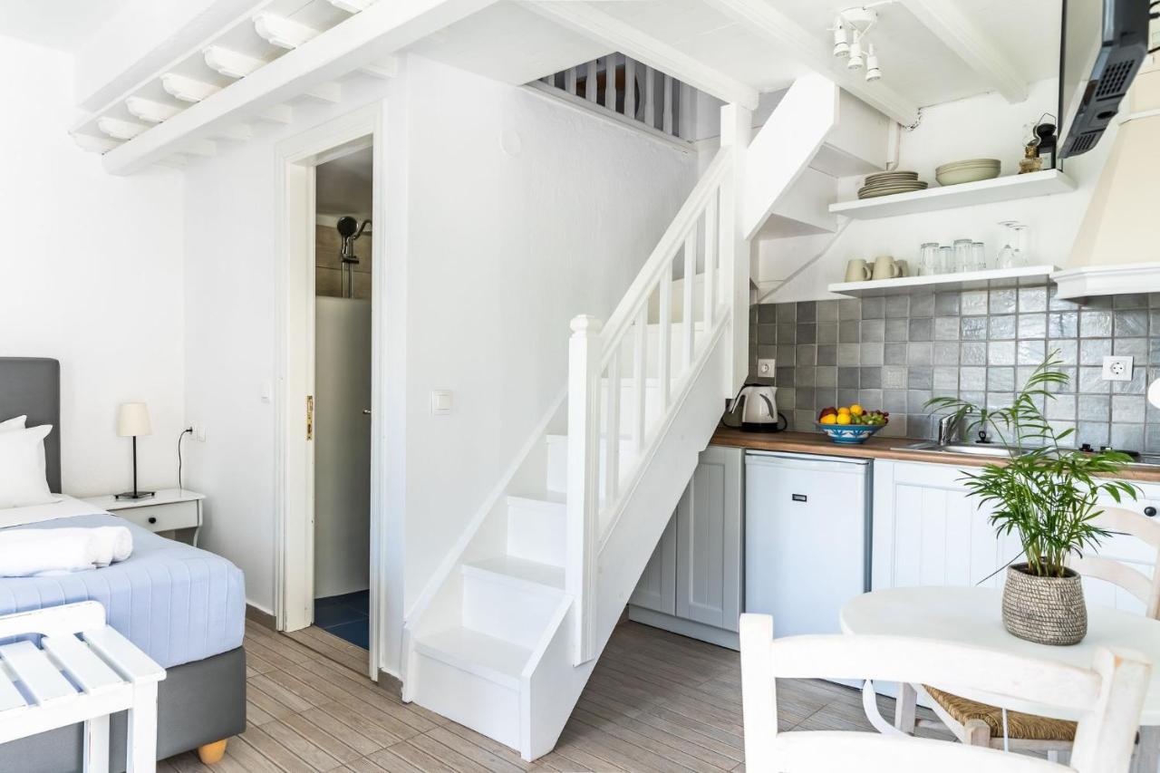 Milia Beach Apartments Paralia Milia Exteriör bild
