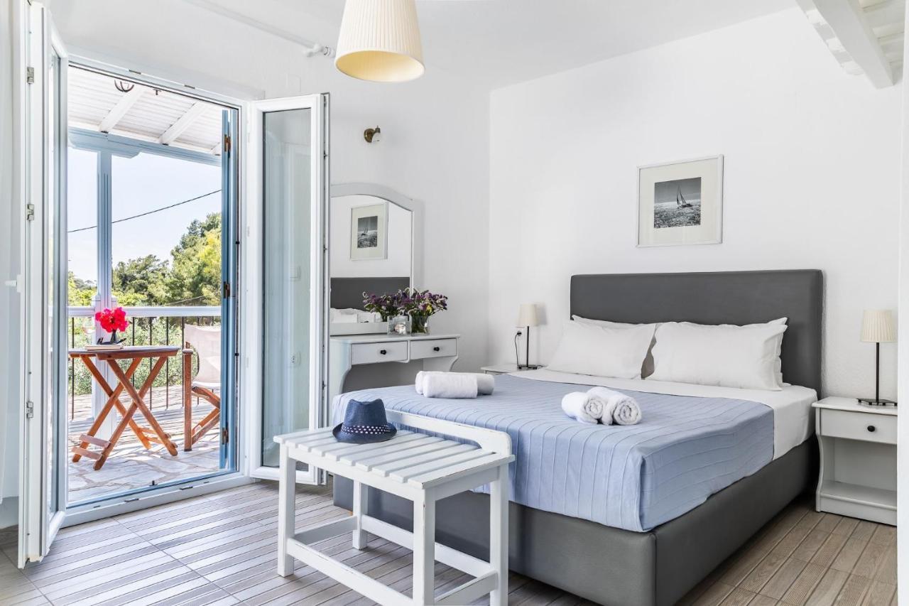 Milia Beach Apartments Paralia Milia Exteriör bild