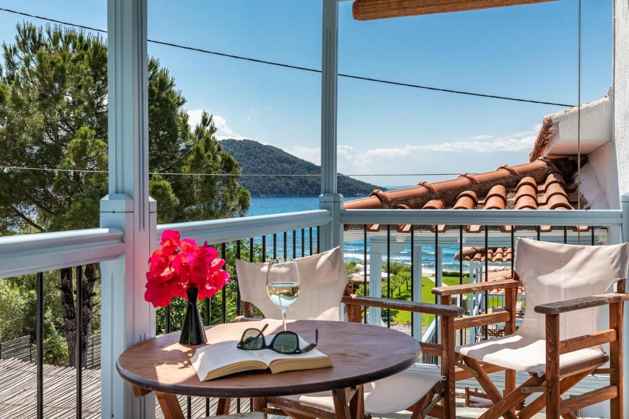 Milia Beach Apartments Paralia Milia Exteriör bild