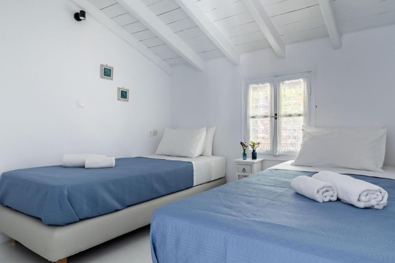 Milia Beach Apartments Paralia Milia Exteriör bild