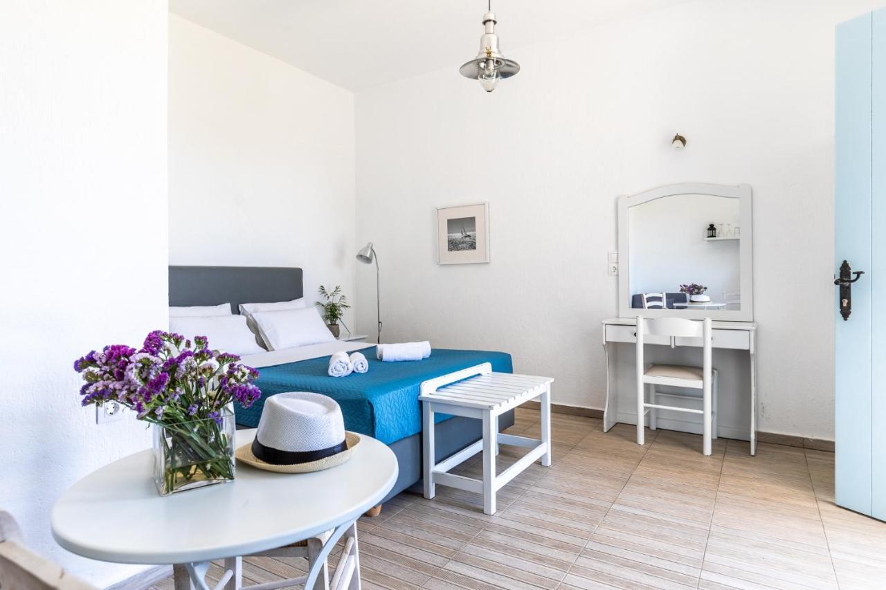Milia Beach Apartments Paralia Milia Exteriör bild