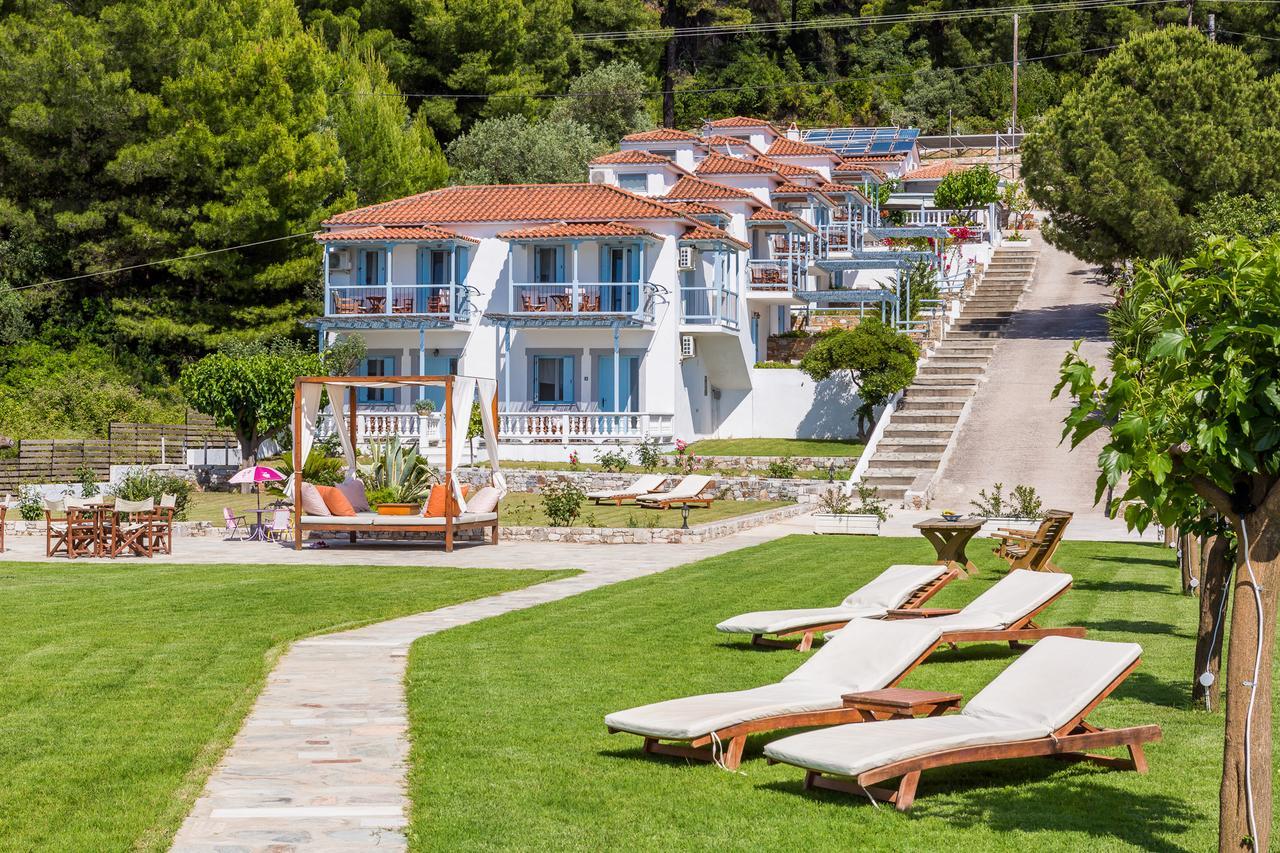 Milia Beach Apartments Paralia Milia Exteriör bild
