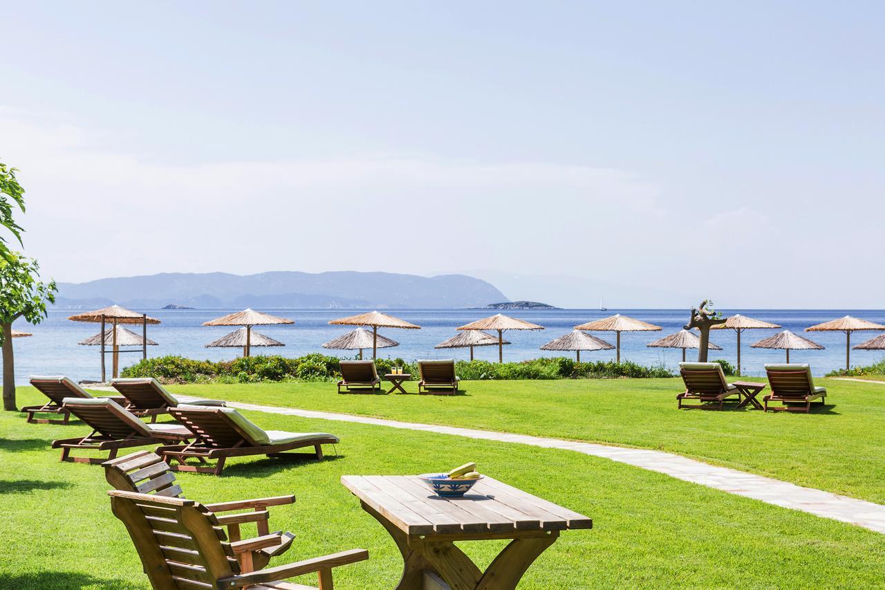 Milia Beach Apartments Paralia Milia Exteriör bild